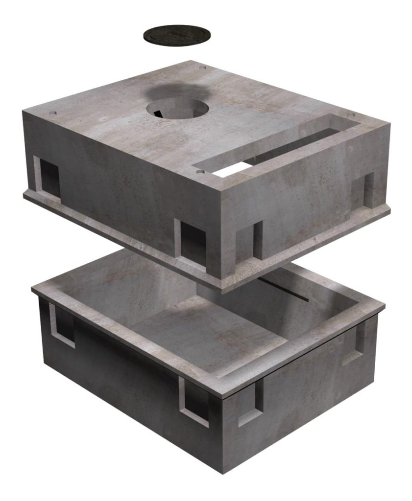 8' X 10' PRIMARY SWITCH VAULT SANTA CLARA Oldcastle Infrastructure