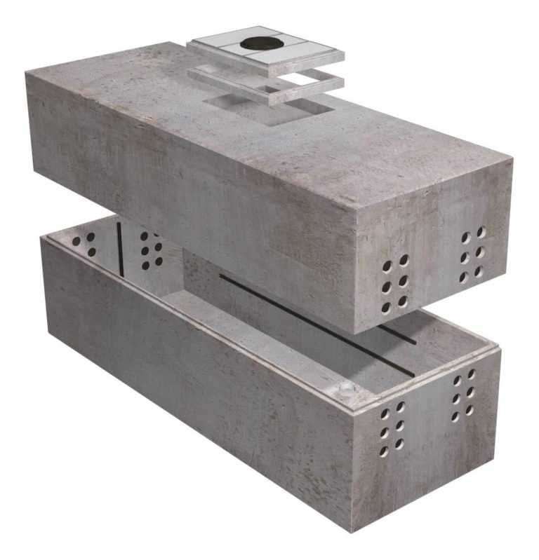 8'0"x20'0"x9'6" Electrical VaultEdison Oldcastle Infrastructure