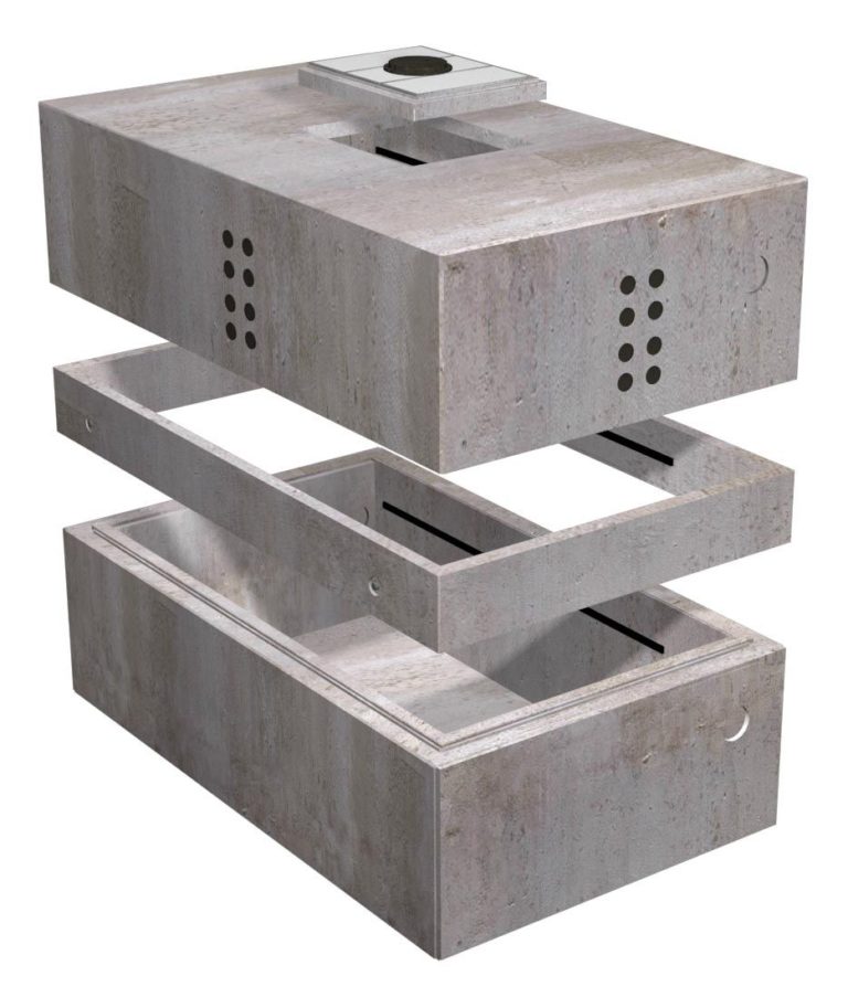 8'x16' Electrical Vault H202LADWP Oldcastle Infrastructure