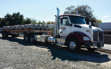 OMNI POLE FOUNDATIONS FOR SITE LIGHTING IN A NEW VINEYARD