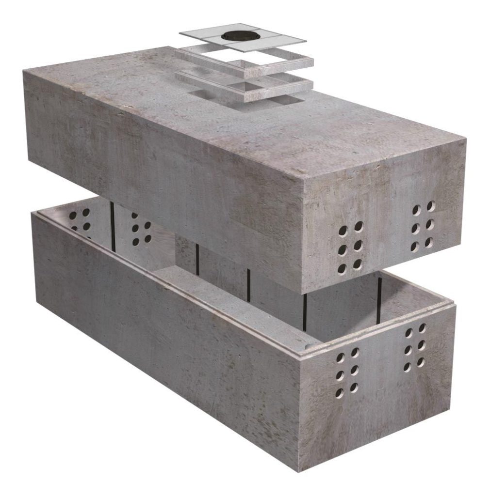 10’x20′ Electrical Transmission VaultEdison Oldcastle Infrastructure