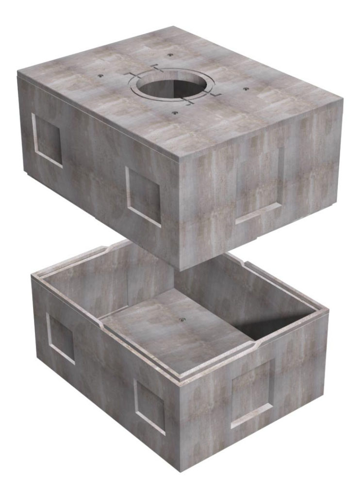 8'x10' Electrical Vault Oldcastle Infrastructure