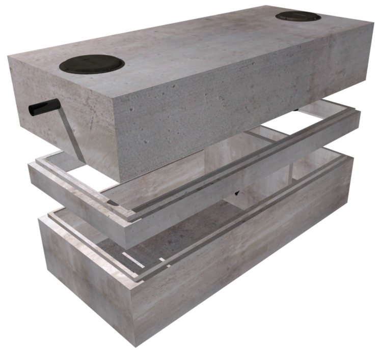 Grease Interceptor 3000 Gal Oldcastle Infrastructure