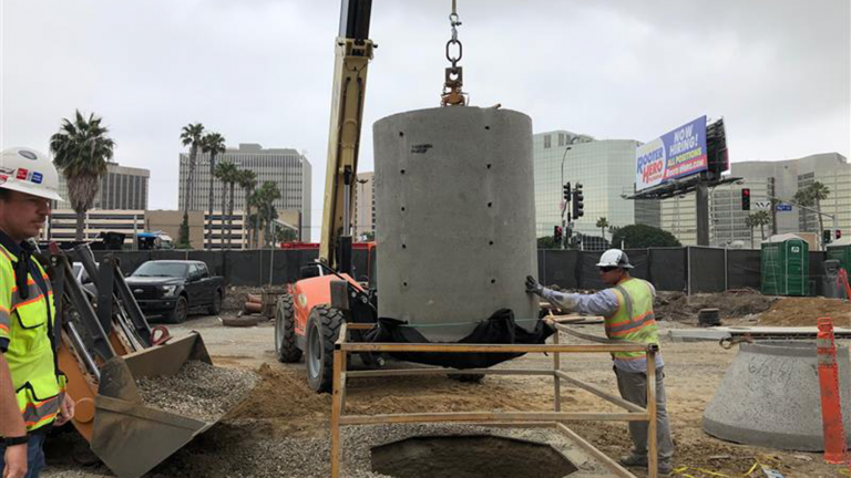 Groundwater Recharge 3 MaxWell® stormwater infiltration system