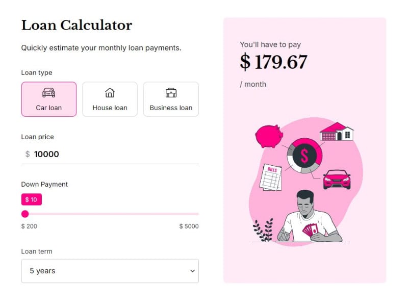 Calculator for a Loan Monthly Payment | Oldcastle Infrastructure