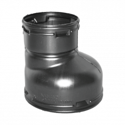 Normandy Corrugated HDPE 6"x4" Reducer Coupling - Offset