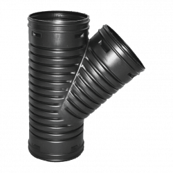Normandy Corrugated HDPE 3" Wye