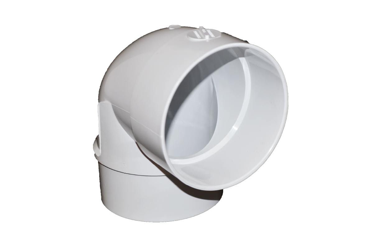 Normandy Solvent Weld PVC 4" 90º 1/4 Bend Street El Short Turn 2 Normandy Solvent Weld PVC 4" 90º 1/4 Bend Street El Short Turn