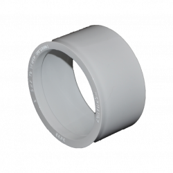 Normandy Solvent Weld PVC 3"x3" Bushing DWV Adapter Sleeve