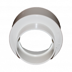 Normandy Solvent Weld PVC 4" Clay Adapter