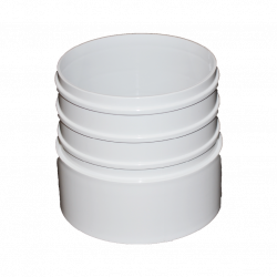 Normandy Solvent Weld PVC 4"x4" Corrugated Adapter