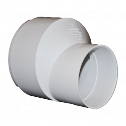 Normandy Solvent Weld PVC 6"x4" Eccentric Reducer Bushing