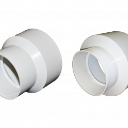 Normandy Solvent Weld PVC 4"x3" Reducer Coupling