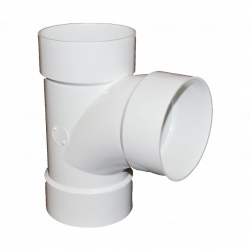 Normandy Solvent Weld PVC 3" Sanitary Tee