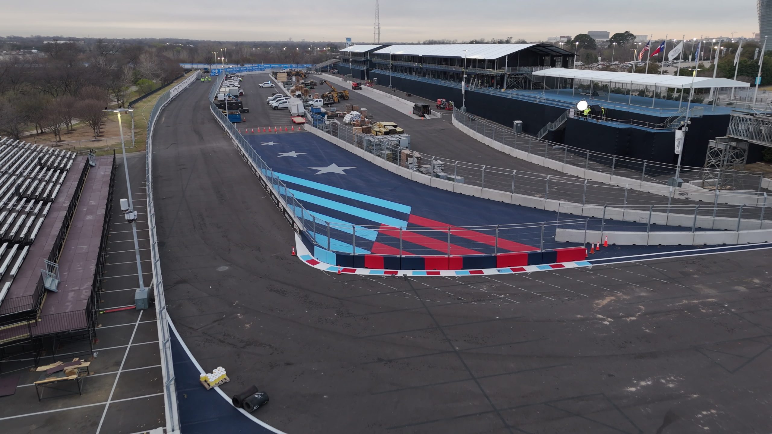IndyCar Arlington Texas Oldcastle Infrastructure Barrier wall solutions